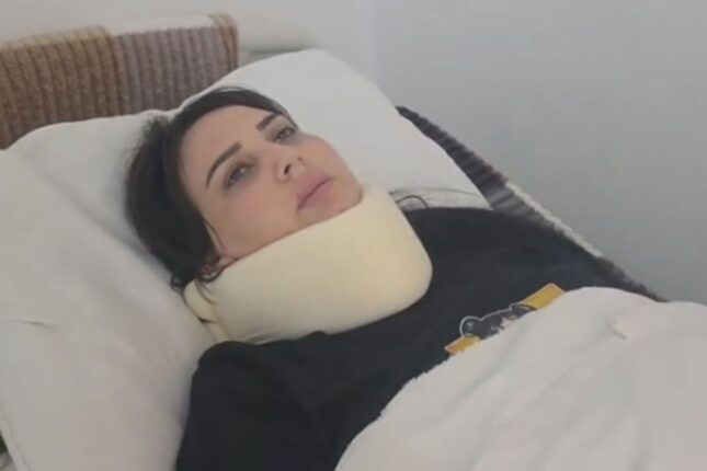 Müğənni sevgilisi tərəfindən döyüldü – Xəstəxanaya yerləşdirildi – VİDEO