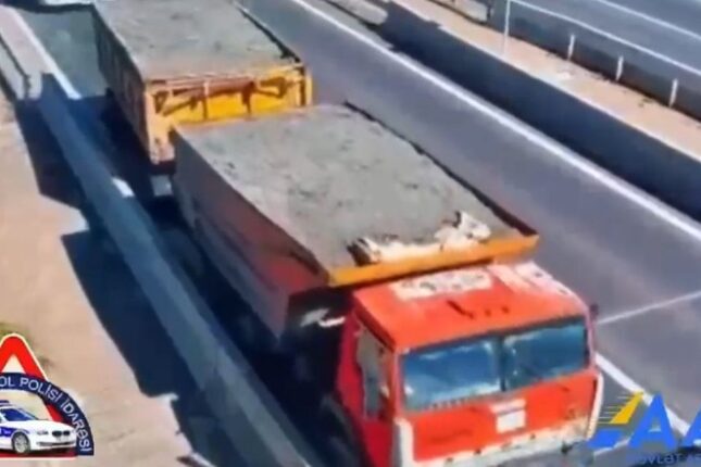 Elektron tərəzidən yayınmaq istədi: ziyan vurdu – VİDEO