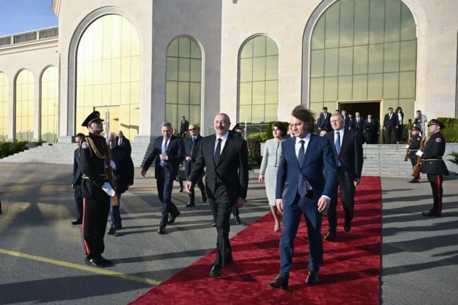 Prezident İlham Əliyevin Gürcüstana dövlət səfəri başa çatdı(FOTO)