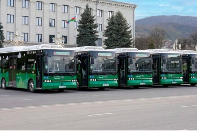 Xankəndidə avtobuslar fəaliyyətə başlayır