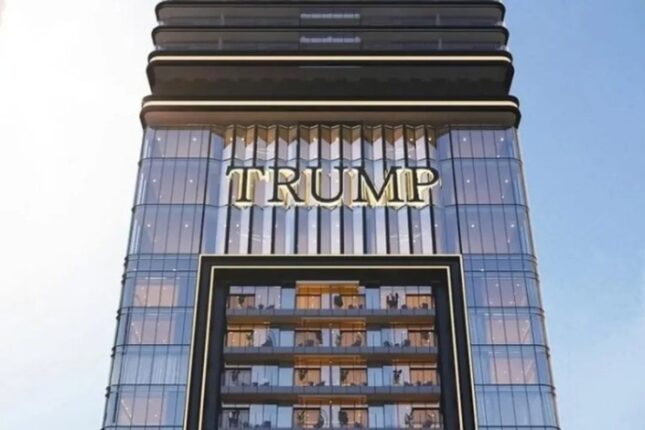 Trampın ailəsi qonşu ölkədə 70 mərtəbəli göydələn TİKİR