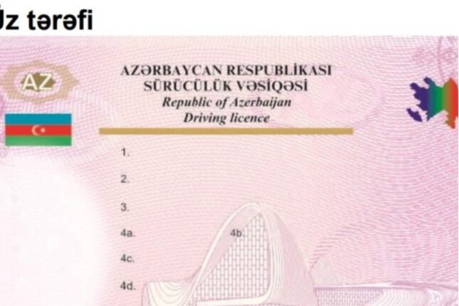 Azərbaycanın sürücülük vəsiqələri bu ölkədə tanınacaq