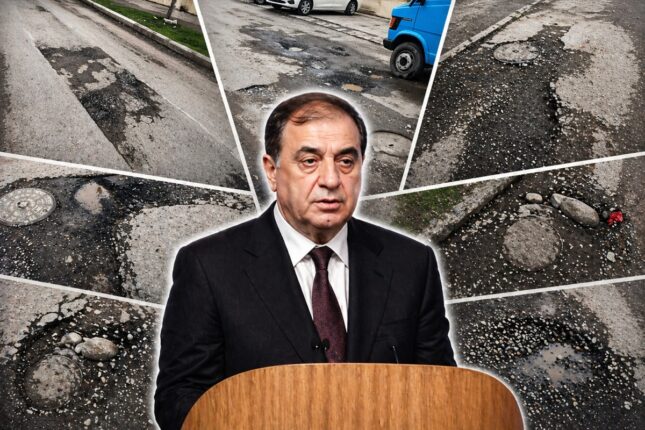 Gəncədə bu küçəni keçmək üçün “Survivor” iştirakçısı olmaq lazımdır –FOTOLAR