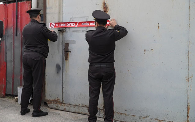 Binəqədidə mebel sexi bağlandı – Video