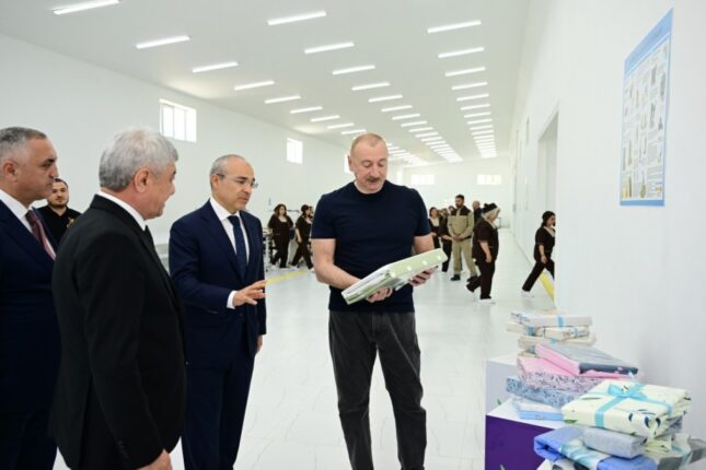 Xocalıda “Qarabağ Tekstil Evi” MMC istifadəyə verildi