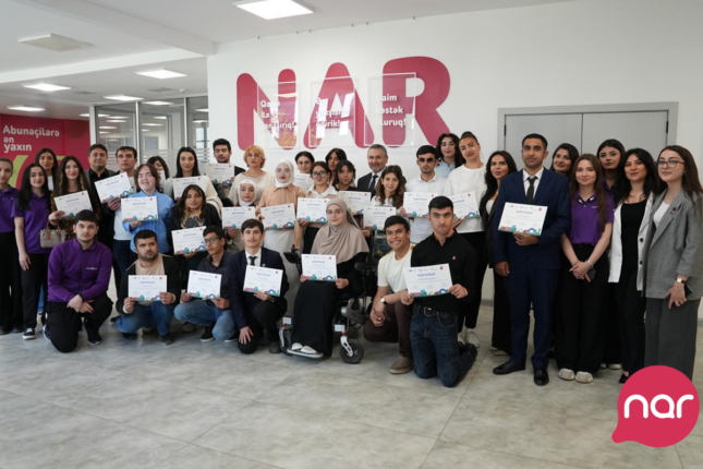 “Nar” WUF13 çərçivəsində inklüziv təcrübə proqramı iştirakçılarını təltif etdi – Fotolar