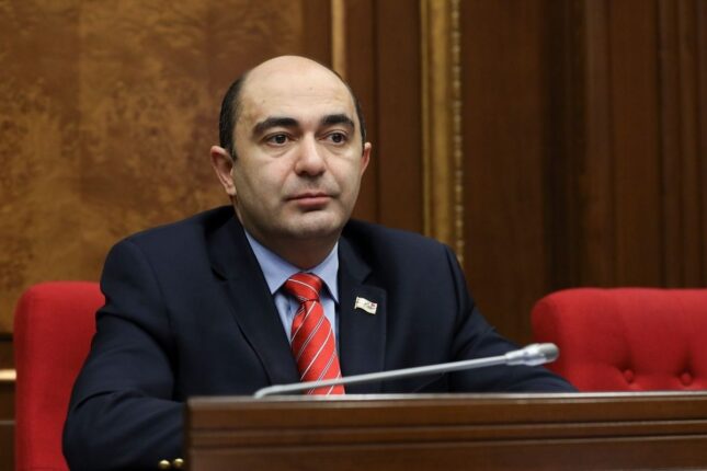 Marukyan: “Azərbaycanla sülh sazişi imzalana bilməz”