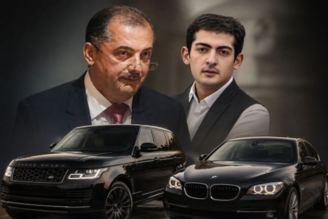 Vilyam Hacıyevin ailəsinin sürdüyü maşınlar – “Su qiymətinə”