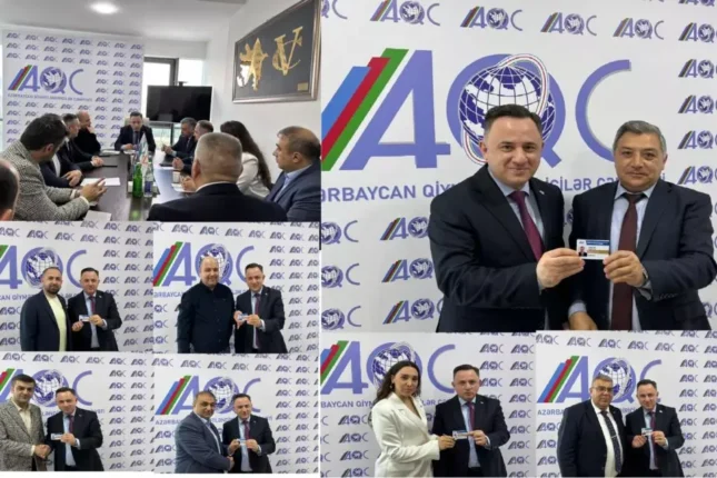 AQC üzvlərinə yeni vəsiqələr təqdim olunub – VİDEO