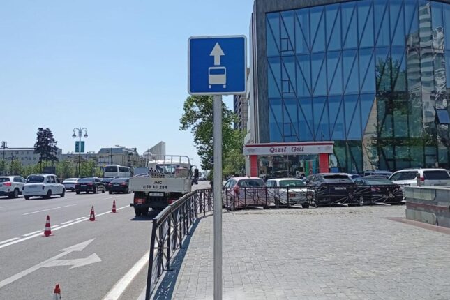 Sabahdan bu zolaqlara girənlər cərimə olunacaq