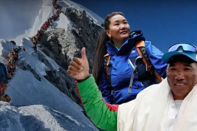 Bir gündə 274 alpinist Everest zirvəsinə qalxdı – Rekord qırıldı