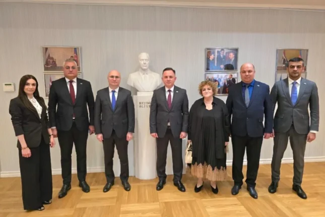 AQC nümayəndə heyəti Latviyadakı səfirliyimizdə rəsmi görüş keçirib