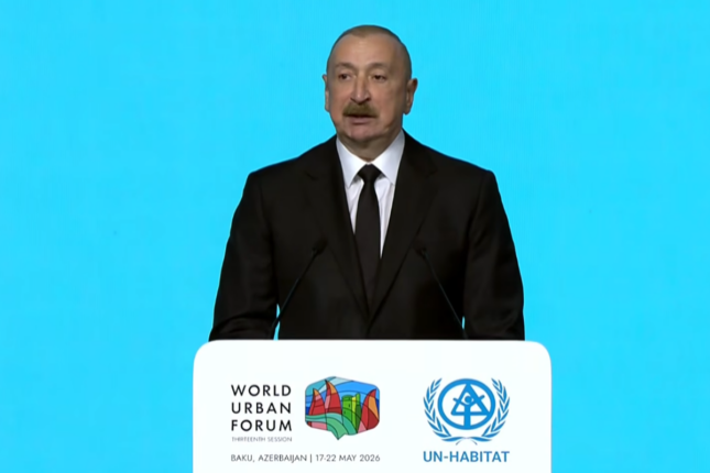 Prezident: WUF13-də rekord sayda iştirakçıları qəbul edirik Prezident: WUF13-də rekord sayda iştirakçıları qəbul edirik