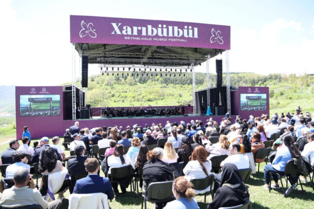 Şuşada “Xarıbülbül” IX Beynəlxalq Musiqi Festivalı başladı
