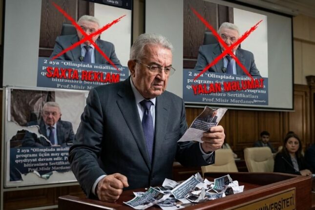 Misir Mərdanovun adından dezinformasiya YAYILDI