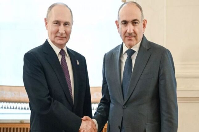 Putin Paşinyana təcili məktub göndərdi! Putin Paşinyana təcili məktub göndərdi!