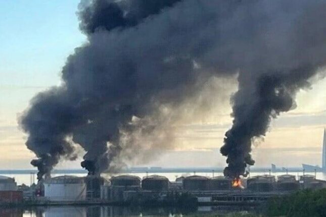 Moskvaya son 2 ilin ən böyük zərbəsi: Neft Emalı Zavodu vuruldu Moskvaya son 2 ilin ən böyük zərbəsi: Neft Emalı Zavodu vuruldu