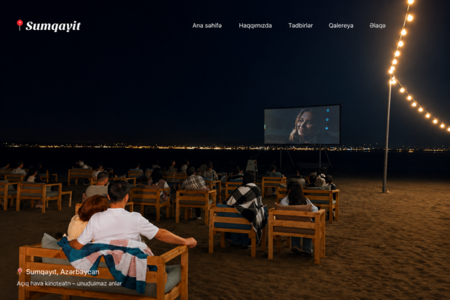 Sumqayıtda dəniz, kino və möhtəşəm atmosfer… CINEMORE-da