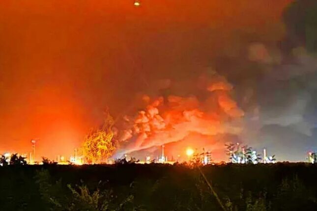 Rusiyanın cənubuna dron hücumu: zavodda yanğın…