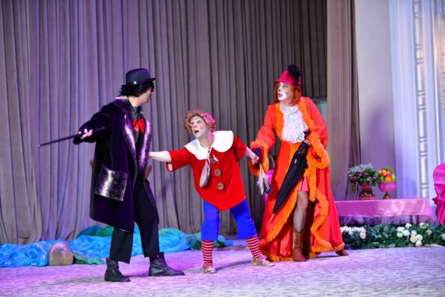 Akademik Musiqili Teatrın “Buratino”su Sumqayıtda alqışlarla qarşılanıb-FOTO,VİDEO