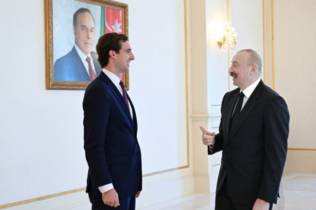 Prezident ABŞ Dövlət katibinin köməkçisini qəbul etdi – Fotolar