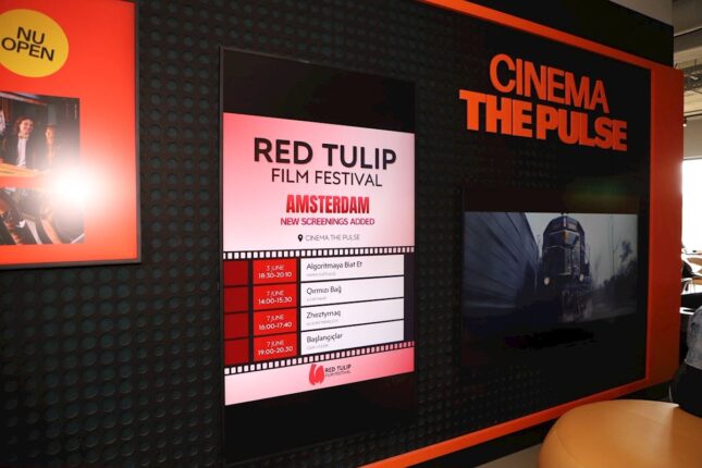 Amsterdamda “Qırmızı bağ” filmi nümayiş etdirildi — VİDEO/FOTO