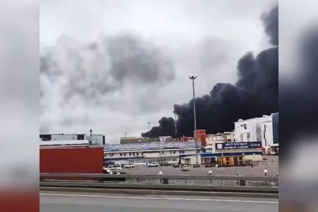 Moskvada azərbaycanlı iş adamlarına məxsus bazar yanır – Video