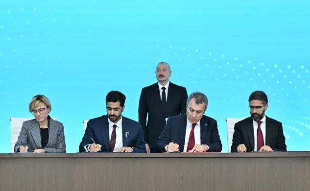 Azərbaycan və ABŞ arasında 7,5 milyard dollarlıq müqavilələr imzalandı – FOTOLAR Azərbaycan və ABŞ arasında 7,5 milyard dollarlıq müqavilələr imzalandı – FOTOLAR