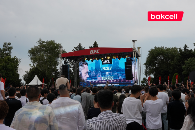 Bakcell ilə Bakıda unudulmaz UFC həyəcanı yaşandı