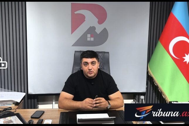Şirkət rəhbəri: Ev tikdirənlərin 90 faizi bu səhvləri edir — VİDEO