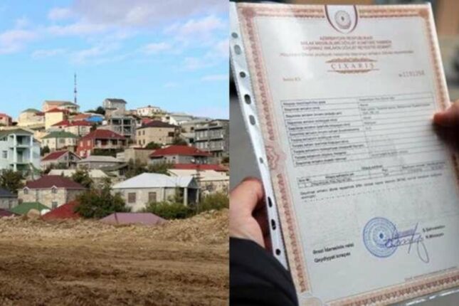 Evinin çıxarışı olmayan şəxsləri SEVİNDİRƏCƏK XƏBƏR
