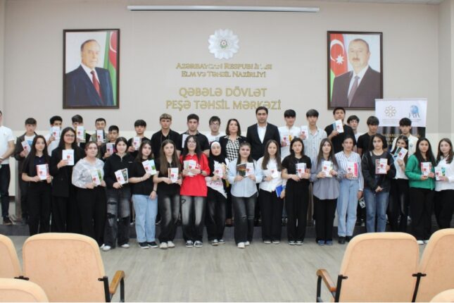 Qəbələ Dövlət Peşə Təhsil Mərkəzində maarifləndirici tədbir keçirilib – FOTO