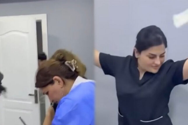 Bu əməliyyatı da rəqs ilə məşhurlaşan “Dr. Gülü” edibmiş (VİDEO) Bu əməliyyatı da rəqs ilə məşhurlaşan “Dr. Gülü” edibmiş (VİDEO)
