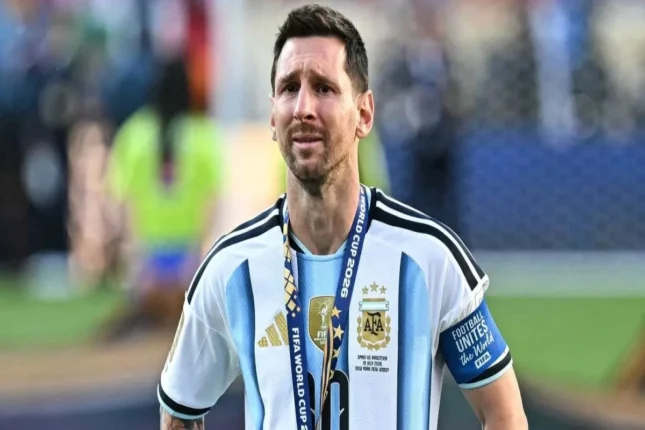 Messi Argentina millisindən getdi Messi Argentina millisindən getdi