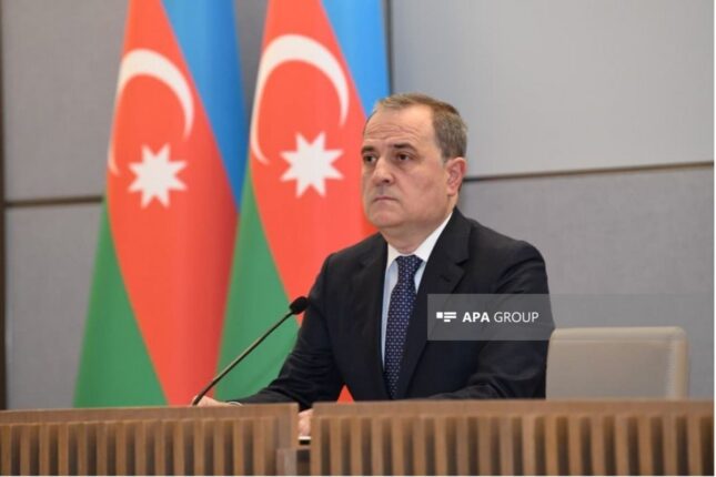 Nazir: Azərbaycan Rusiya-Ukrayna münaqişəsinin sülh yolu ilə həllinə çağırır Nazir: Azərbaycan Rusiya-Ukrayna münaqişəsinin sülh yolu ilə həllinə çağırır