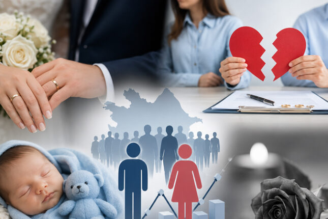 Doğum və nikah sayı azalır, ölüm halları artır – STATİSTİKA Doğum və nikah sayı azalır, ölüm halları artır – STATİSTİKA