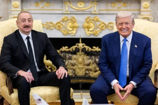İlham Əliyevdən Trampa məktub