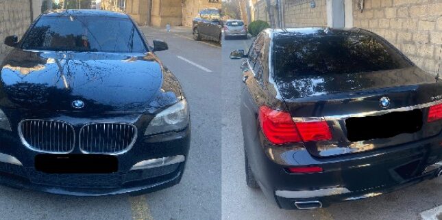 Vilyam Hacıyevin həyat yoldaşının sürdüyü “BMW” “Prius” qiymətinə satıldı