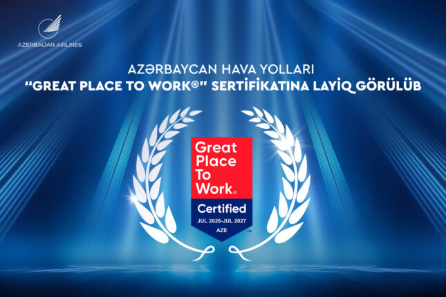 AZAL ilk dəfə “Great Place to Work” sertifikatı ilə təltif olunub AZAL ilk dəfə “Great Place to Work” sertifikatı ilə təltif olunub