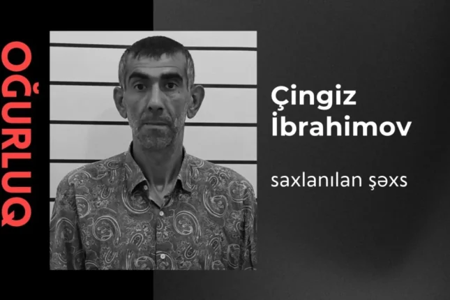 Lənkəranda evlərdən oğurluq edən şəxs həbs olunub Lənkəranda evlərdən oğurluq edən şəxs həbs olunub