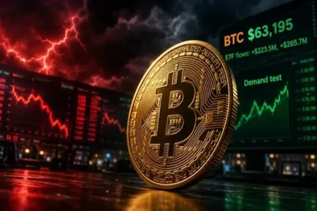 “Bitcoin”in qiyməti yenidən 63 min dollardan aşağı enib “Bitcoin”in qiyməti yenidən 63 min dollardan aşağı enib
