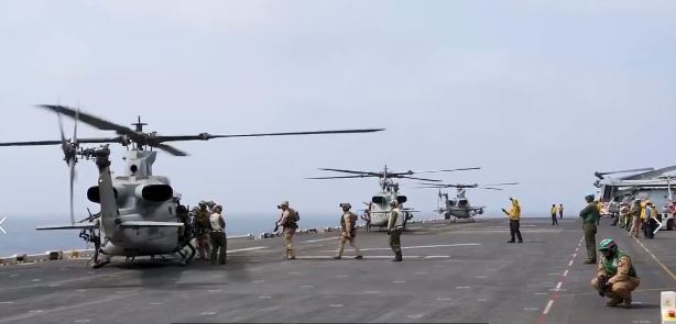 ABŞ əməliyyat görüntülərini YAYDI: Bu hədəflər BOMBALANDI