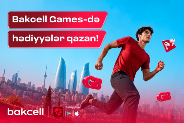 Bakcell tətbiqində AirPods və hər gün 1 GB internet qazan Bakcell tətbiqində AirPods və hər gün 1 GB internet qazan