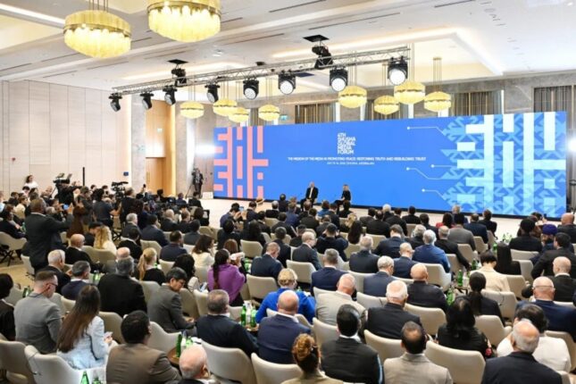 Prezidentin Mətbuat Xidməti Şuşa Qlobal Media Forumundan videoçarx hazırladı