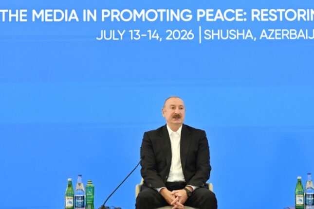 İlham Əliyev Rusiya-Ukrayna müharibəsi barədə: Müharibə dayandırılmalıdır və bu, dərhal baş verməlidir İlham Əliyev Rusiya-Ukrayna müharibəsi barədə: Müharibə dayandırılmalıdır və bu, dərhal baş verməlidir
