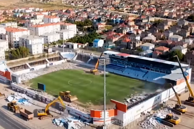 “Sabah”ın stadionu Aİ ilə 30 minlik oldu – Video