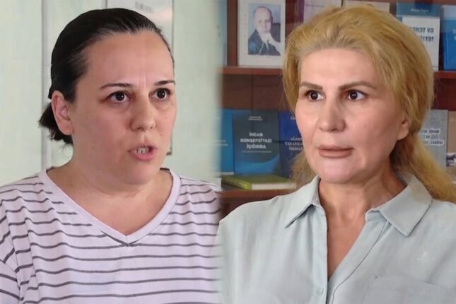 Bağlanan universitetin müəllimləri narazıdır -Video