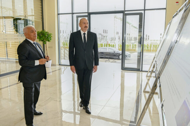 Prezident “Yeni Səngəçal” yarımstansiyasının açılışında iştirak etdi (FOTO) Prezident “Yeni Səngəçal” yarımstansiyasının açılışında iştirak etdi (FOTO)