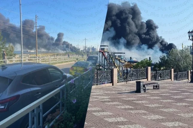 Ukrayna Rusiyanın Yeysk limanını VURDU
