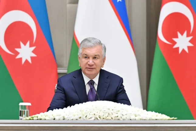 Özbəkistan Prezidenti Mehriban Əliyevanı təbrik edib